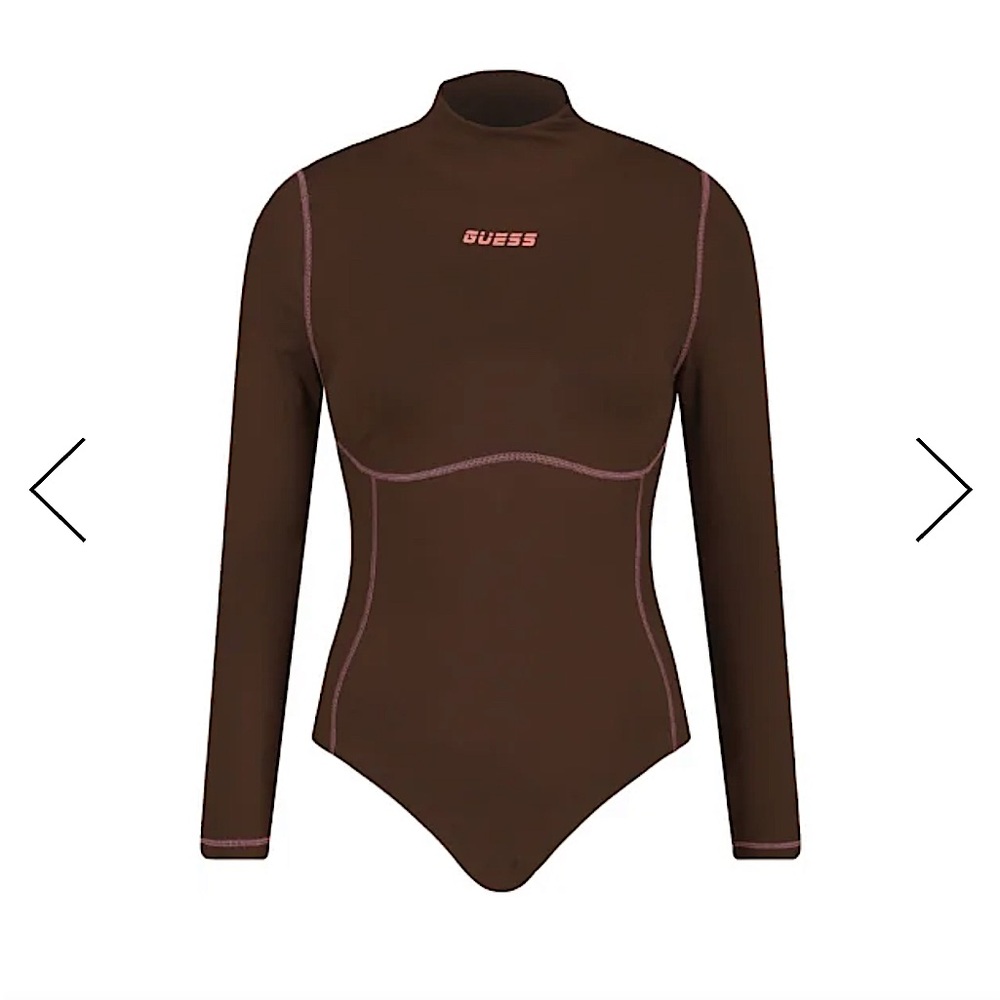 GUESS | Chocolat brownie Chelsea reflective bodysuit